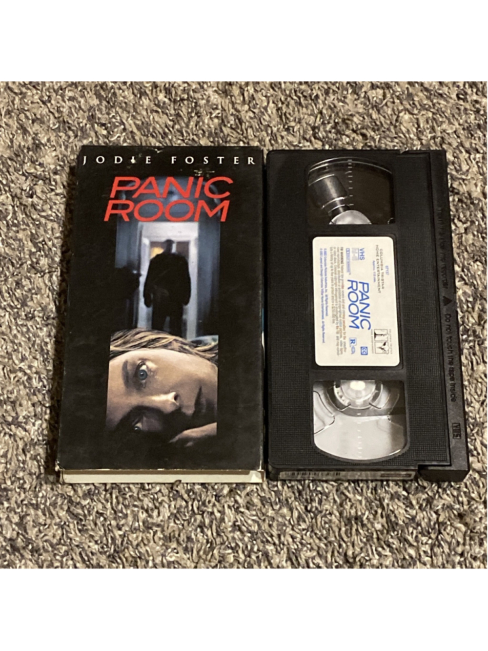Panic Room Jodie Foster VHS Tape - Ships with Tracking